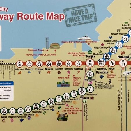 Toho Hotel Fukuoka Tenjin / Vacation Stay 78155 외부 사진